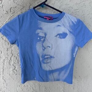 Edikted blue top in perfect